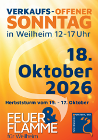 Herbststurm und verkaufsoffener Sonntag in Weilheim